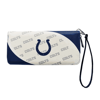 Indianapolis Colts Curve Zip Organizer Wallet