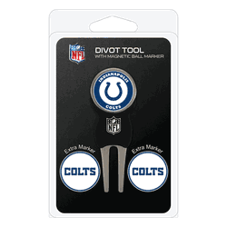 Indianapolis Colts Divot Tool Pack - Signature tool w/ 3 markers