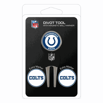 Indianapolis Colts Divot Tool Pack - Signature tool w/ 3 markers