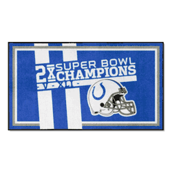Indianapolis Colts Dynasty 3ft. x 5ft. Plush Area Rug