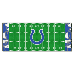 Indianapolis Colts Football Field Runner Mat - 30in. x 72in. XFIT Design