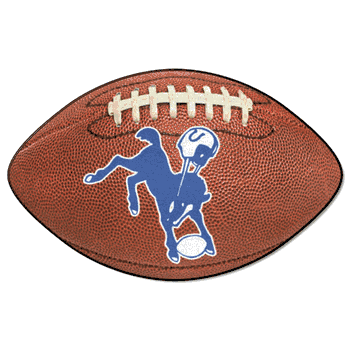 Indianapolis Colts Football Rug - 20.5in. x 32.5in., NFL Vintage
