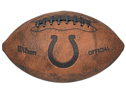 Indianapolis Colts Football - Vintage Throwback - 9 Inches