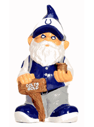 Indianapolis Colts Garden Gnome - Coin Bank CO