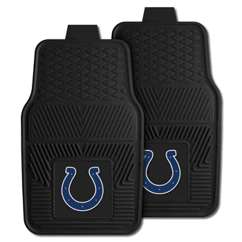 Indianapolis Colts Heavy Duty Car Mat Set - 2 Pieces