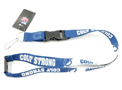 Indianapolis Colts Lanyard Breakaway Style Slogan Design