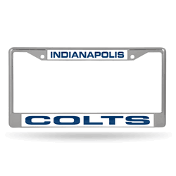 Indianapolis Colts Laser Chrome Frame
