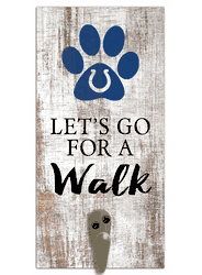Indianapolis Colts Leash Holder 6x12 Sign