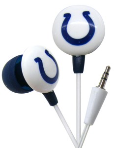 Indianapolis Colts Logo Earbuds