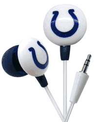 Indianapolis Colts Logo Earbuds