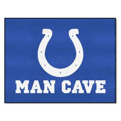 Indianapolis Colts Man Cave All-Star Rug - 34 in. x 42.5 in.