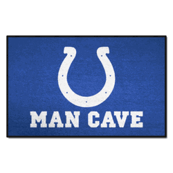 Indianapolis Colts Man Cave Starter Mat Accent Rug - 19in. x 30in.