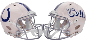 Indianapolis Colts NFL Full Size Authentic Speed Football Helmet RETRO