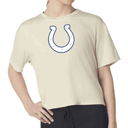 Indianapolis Colts NFL Kadi Turnout Tee Bone Large