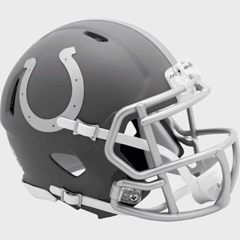 Indianapolis Colts NFL Mini Speed Football Helmet SLATE