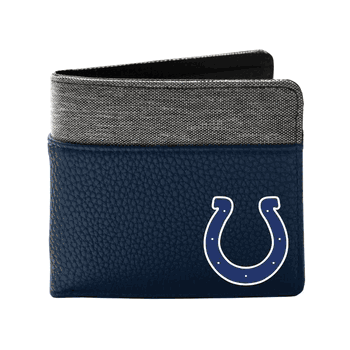 Indianapolis Colts Pebble BiFold Wallet NAVY