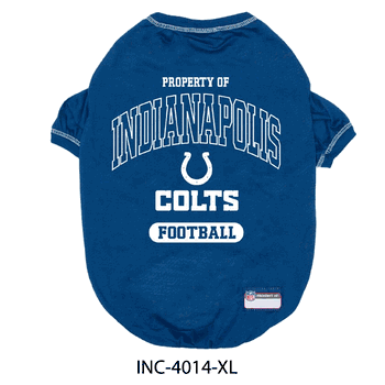 Indianapolis Colts Pet Tee Shirt X-Large
