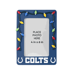 Indianapolis Colts Picture Frame with Holiday Lights