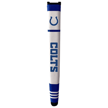 Indianapolis Colts Putter Grip (White with colored stripes)