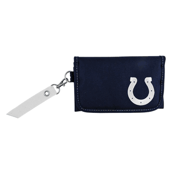 Indianapolis Colts Ribbon Organizer Wallet White