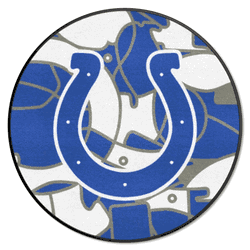 Indianapolis Colts Roundel Rug - 27in. Diameter XFIT Design