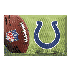 Indianapolis Colts Rubber Scraper Door Mat