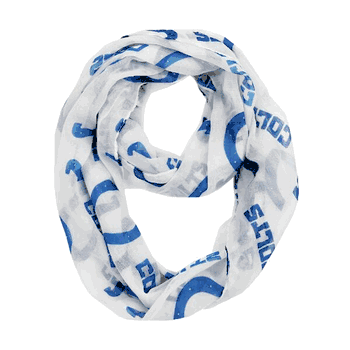 Indianapolis Colts Sheer Infinity Scarf Alternate
