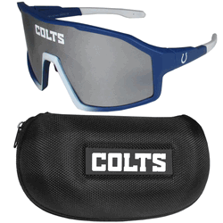 Indianapolis Colts Shield Sunglasses with Case