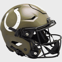 Indianapolis Colts SpeedFlex Full Size Football Helmet SALUTE TO SERVICE