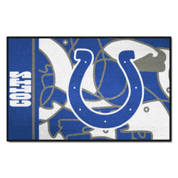 Indianapolis Colts Starter Mat XFIT Design - 19in x 30in Accent Rug