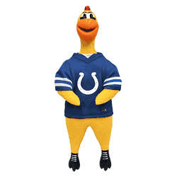 Indianapolis Colts Team Rubber Chicken Toy