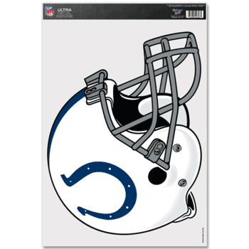Indianapolis Colts Ultra Decal 11in x 17in Helmet