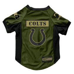 Indianapolis Colts Valor Pet Stretch Jersey - Small