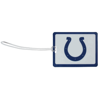 Indianapolis Colts Vinyl Luggage Tag