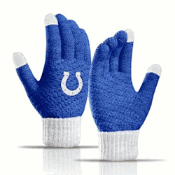 Indianapolis Colts Waffle Knit Glove