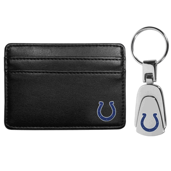 Indianapolis Colts Weekend Wallet & Steel Key Chain
