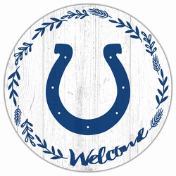 Indianapolis Colts Welcome 12in Circle