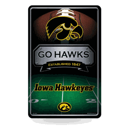 Iowa Hawkeyes  11" x 17" Home Decor Sign
