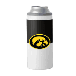 Iowa Hawkeyes 12oz Colorblock Slim Can Coolie