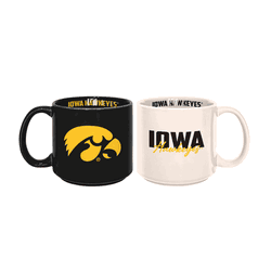 Iowa Hawkeyes 15oz Stackable Mug Set Fanatics