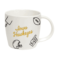 Iowa Hawkeyes 18oz Playmaker Mug