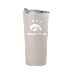 Iowa Hawkeyes 20oz Archway Sand Powder Coat Tumbler