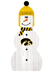 Iowa Hawkeyes 31" Snowman Leaner