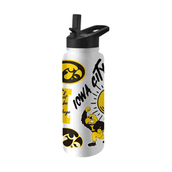 Iowa Hawkeyes 34oz Native Quencher Bottle