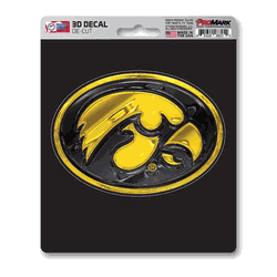 Iowa Hawkeyes 3D Decal Sticker