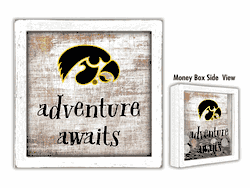 Iowa Hawkeyes Adventure Awaits Money Box