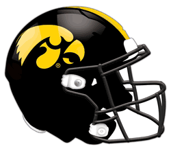 Iowa Hawkeyes Authentic Helmet Cutout 24"