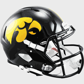 Iowa Hawkeyes  Authentic Speed Full Size Football Helmet