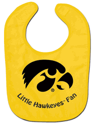 Iowa Hawkeyes Baby Bib - All Pro Little Fan