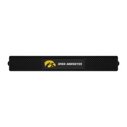 Iowa Hawkeyes Bar Drink Mat - 3.25in. x 24in.